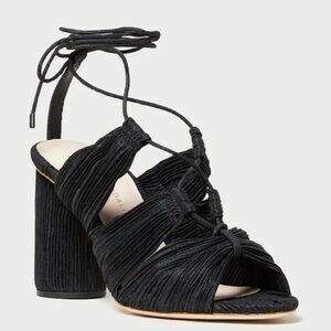 Loeffler Randall Black Heeled Sandals